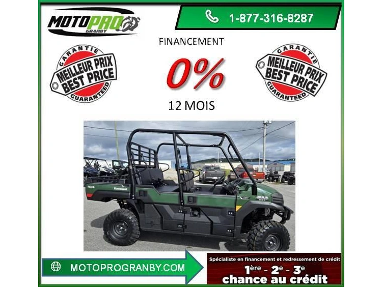 2026 Kawasaki Mule Pro-fxt Eps Mule Pro-fxt 820 6 Passagers 3 Cylindres alt