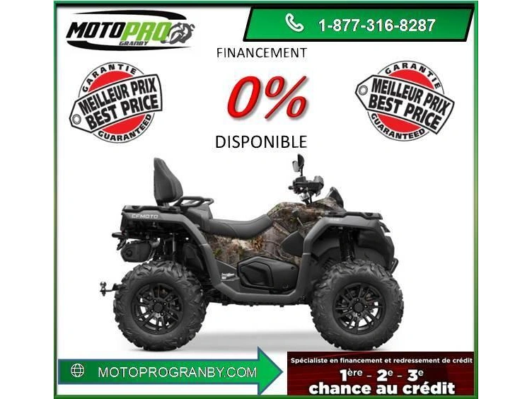 2026 Cfmoto Cforce 1000 Touring Cforce1000 Touring Vrai 2 Places Camo Camouflage alt