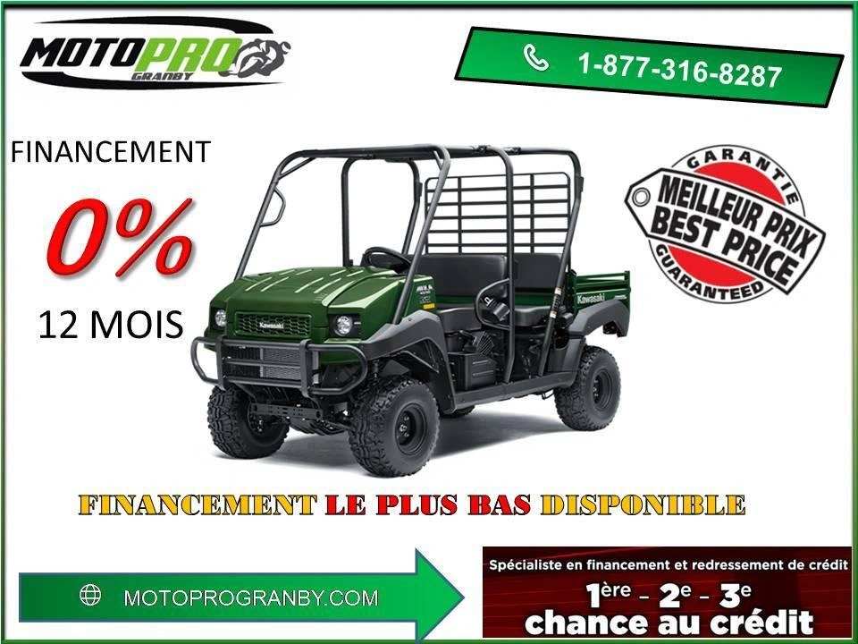 2026 Kawasaki Mule 4010 Trans 4x4 Mule 4010 Trans Mule4010 4010trans 4 Passagers alt