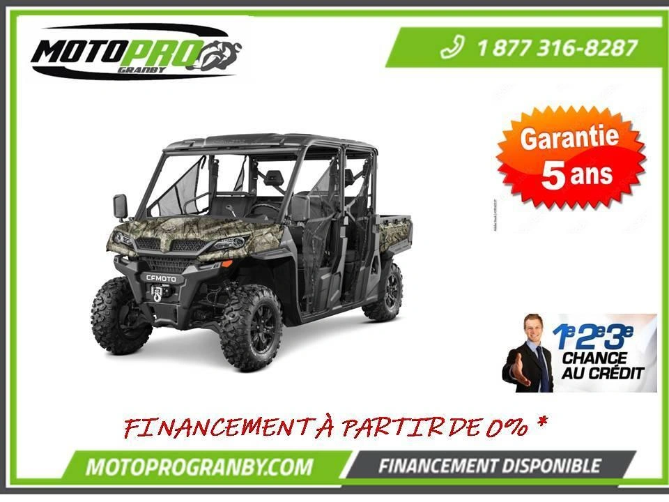 2025 Cfmoto Uforce 1000 Xl Eps Uforce1000 Uforce 1000 Xl 6 Passagers Camo alt