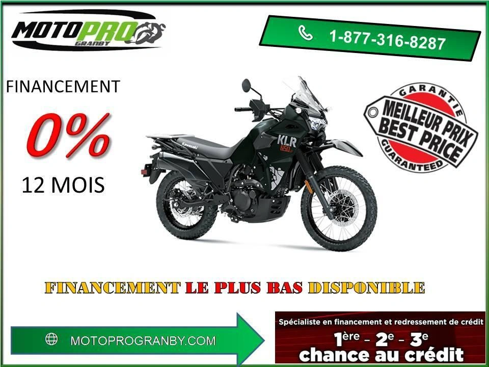 2025 Kawasaki Klr650 Klr 650 S Rabaissé Klr650 alt