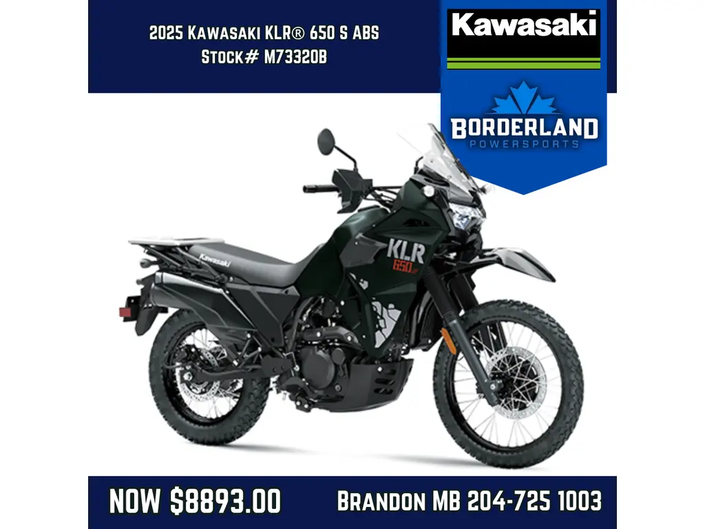 2025 Kawasaki KLR® 650 S ABS 