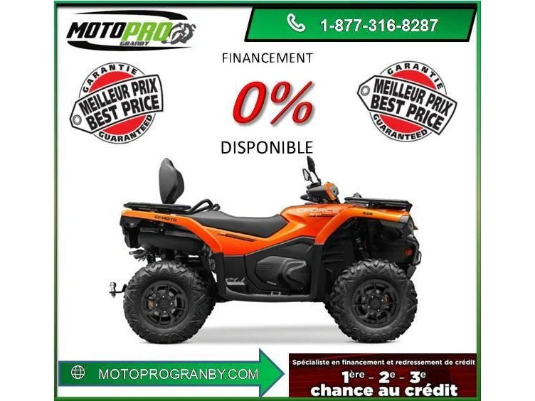 2026 Cfmoto Cforce 400 Touring Cforce400 Eps Touring Vrai 2 Places alt