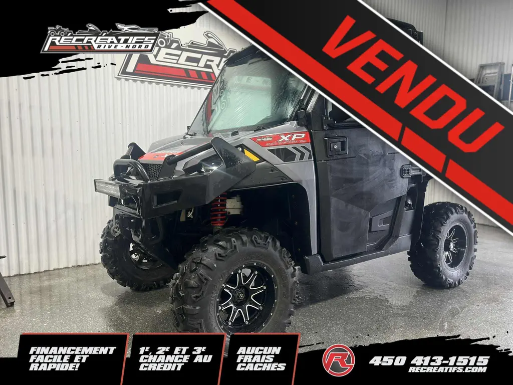 2015 Polaris RANGER XP 900 EPS **CABINE CHAUFFÉE!!**