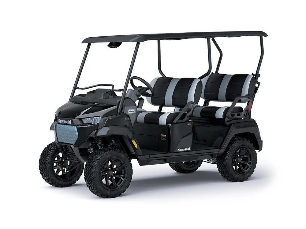 2025 Kawasaki Nav 4e Le Cart Kart Golf 4 Places Batterie Lithium Deluxe alt