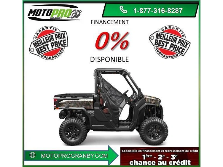 Cfmoto Uforce U10 Pro Uforce1000 U10 Pro Uforce 1000 3 Cylindres Camo 2026 alt