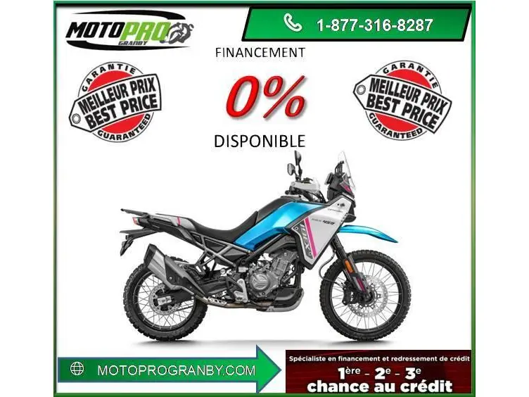 2026 CFMOTO IBEX 450 IBEX 450 IBEX450 LEGER SEMI ROUTE AVENTURE