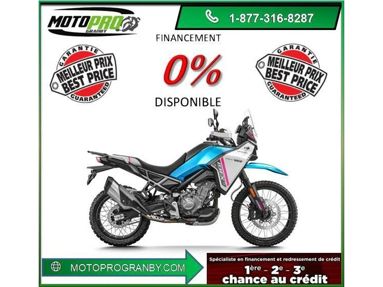 2026 Cfmoto Ibex 450 Ibex 450 Ibex450 Leger Semi Route Aventure alt