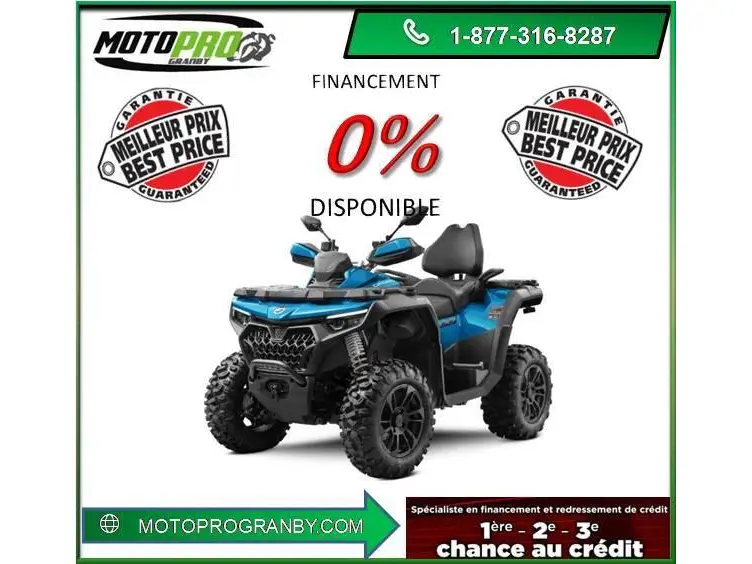 2026 CFMOTO CFORCE 800 Touring CFORCE800  TOURING VRAI 2 PLACES CFORCE 800