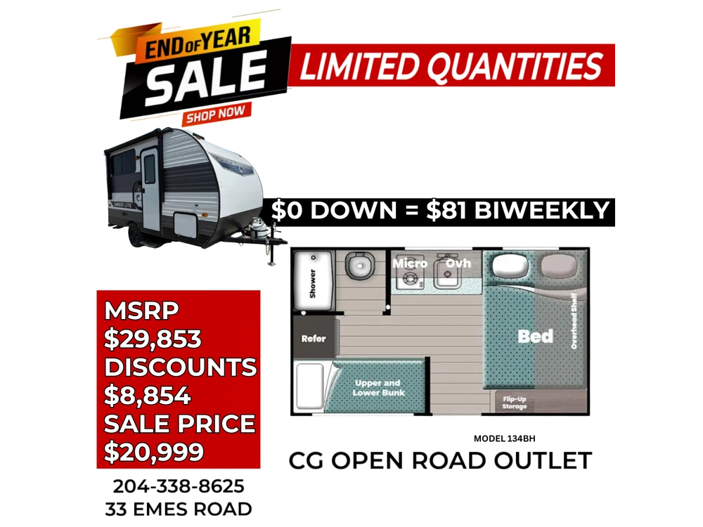 2025 Gulf Stream Ameri-lite Super Lite 134bh alt