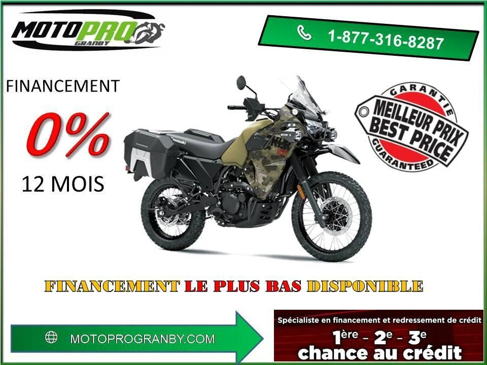 2025 Kawasaki Klr650 Adventure Klr 650 Aventure Abs Sacoches Rigides alt