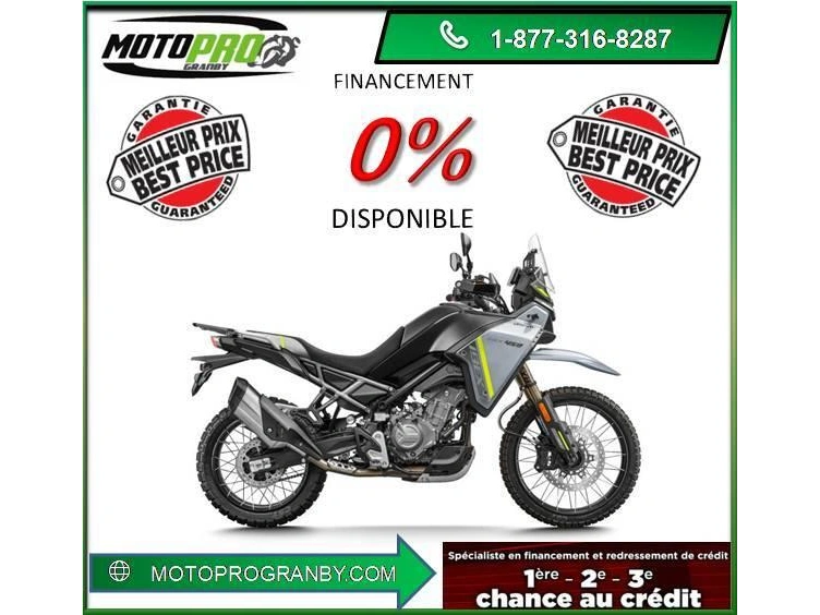 2026 Cfmoto Ibex 450 Ibex 450 Ibex450 Leger Semi Route Aventure alt