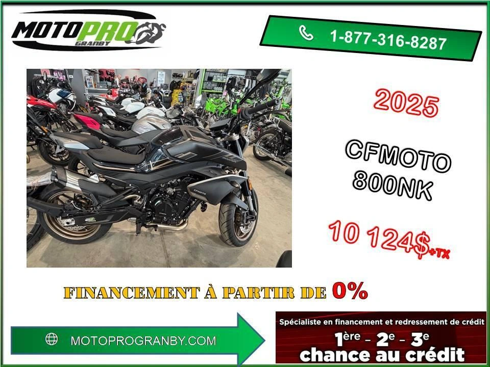 2025 Cfmoto 800nk 800nk 800 Nk Z Zr Financement 0% Disponible alt
