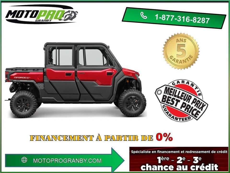 2025 Cfmoto Uforce U10 Pro Xl Uforce U10 Xl U10xl 6 Places 1000 Pro Highland alt