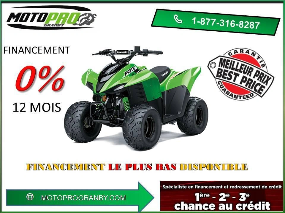 2025 Kawasaki Kfx50 Kfx50 Kfx 50 Vtt Enfant alt