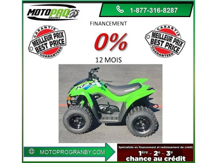 2026 Kawasaki Kfx90 Kfx90 Kfx 90 Vtt Enfant alt