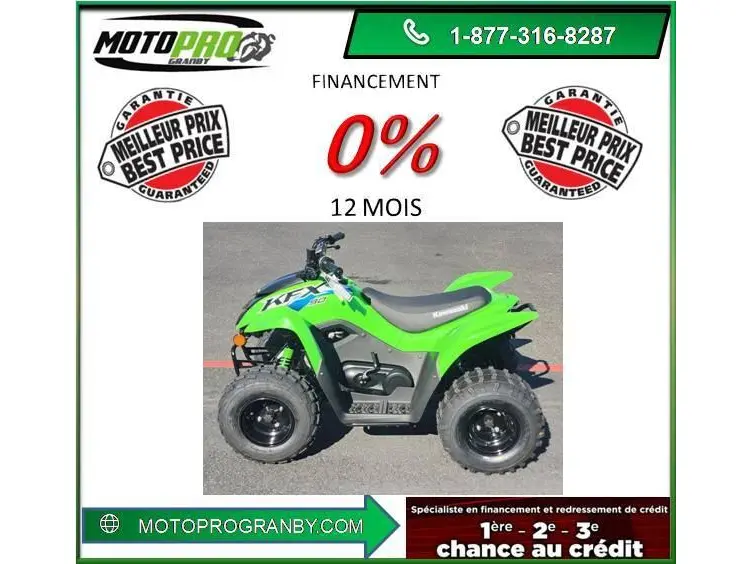 2026 Kawasaki KFX90 kfx90 kfx 90 vtt enfant