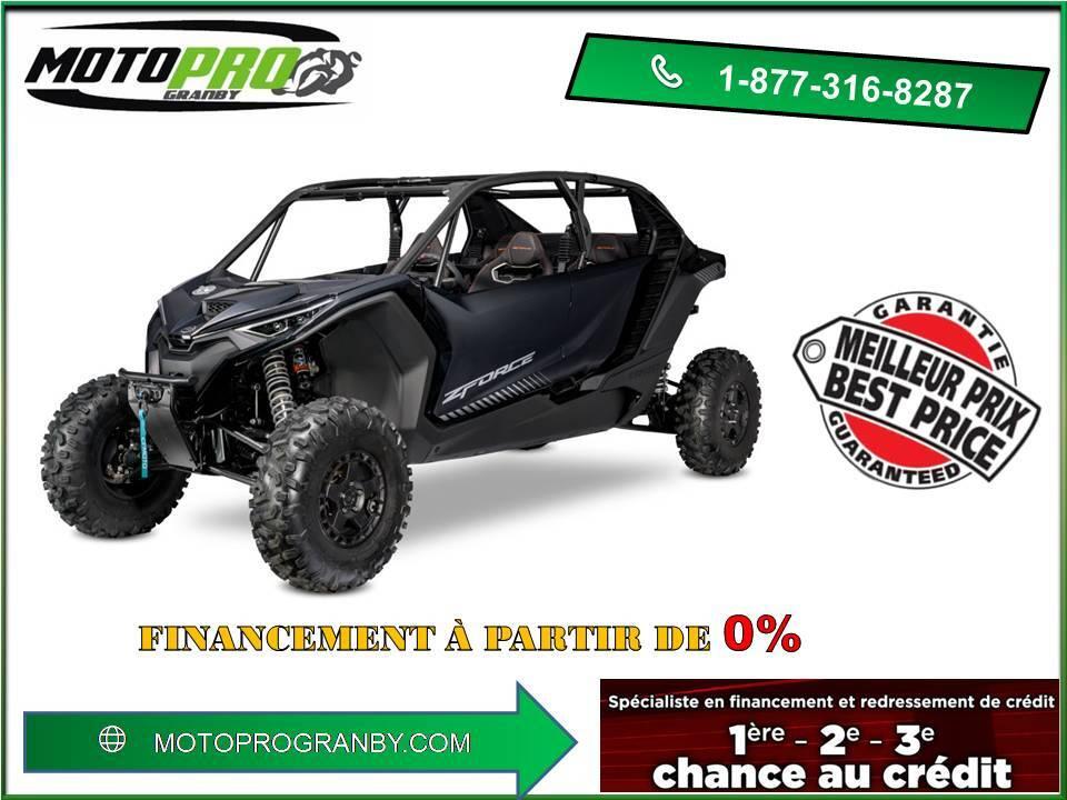 2026 CFMOTO ZFORCE Z10 Z10 4 PLACES Z10-4 ZFORCE TURBO COTE A COTE