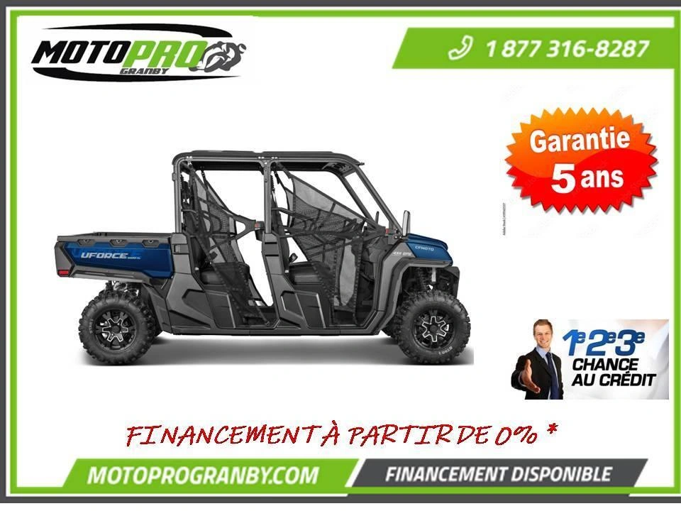 2025 Cfmoto Uforce 1000 Eps Lx Uforce1000 Uforce 1000 Xl 6 Passagers alt