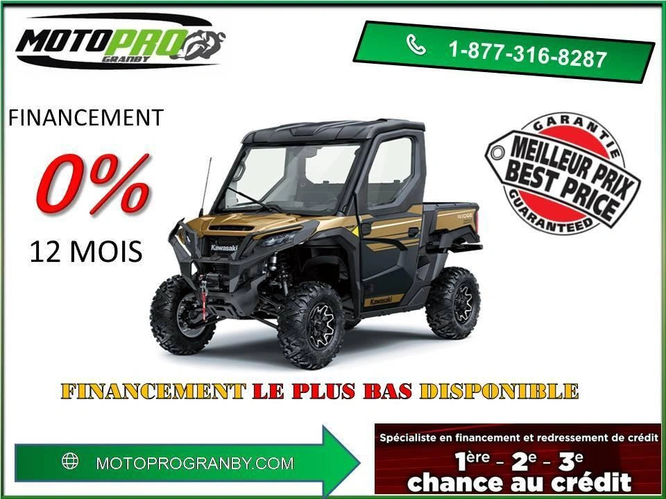 2025 Kawasaki Ridge Ridge 1000cc Limited Tout Équipé alt