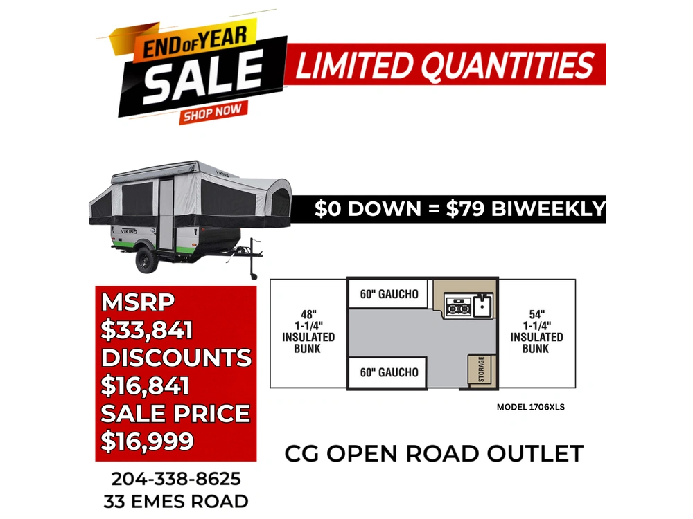 2023 Coachmen Viking Ls 1706xls alt