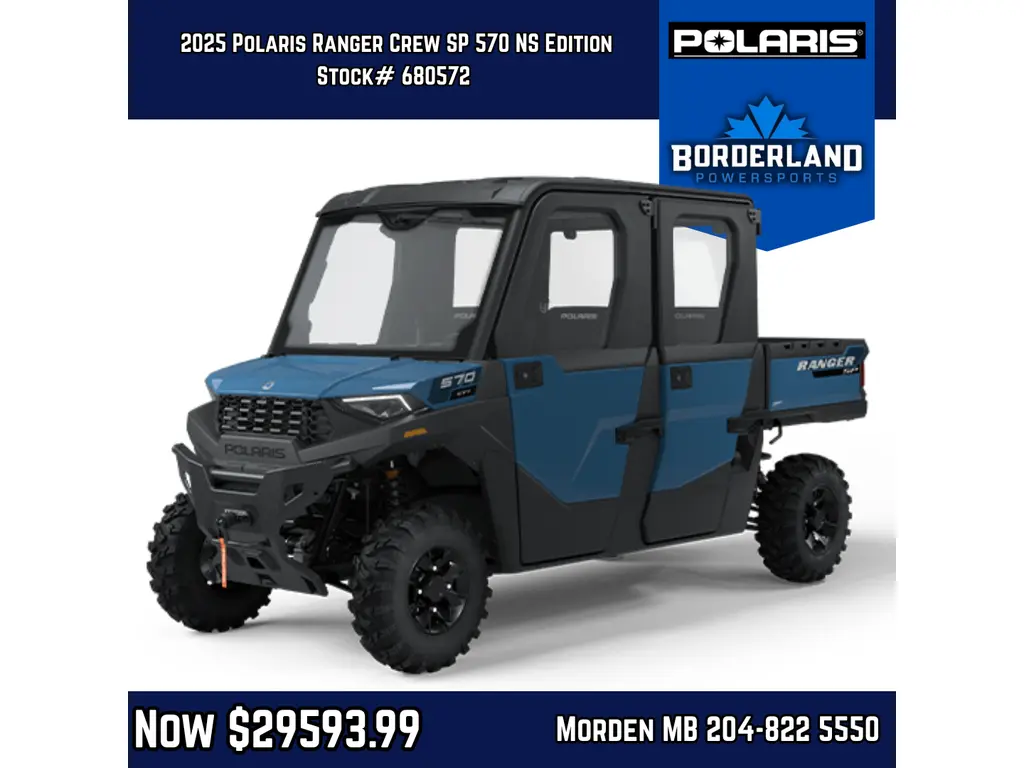 2025 Polaris Ranger® Crew SP 570 NorthStar Edition - ZENITH BLUE