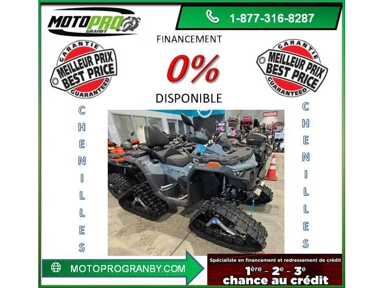 2025 Cfmoto Cforce 800 Touring Cforce800 Cforce 800 Touring 2 Places Chenilles alt