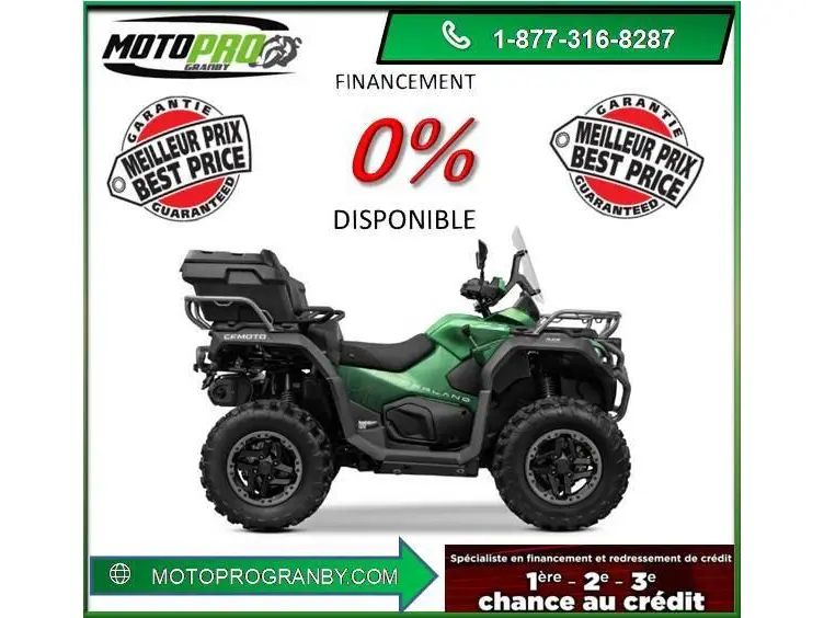2026 CFMOTO CForce 1000 Overland CFORCE1000 overland  2 ups  cforce 1000