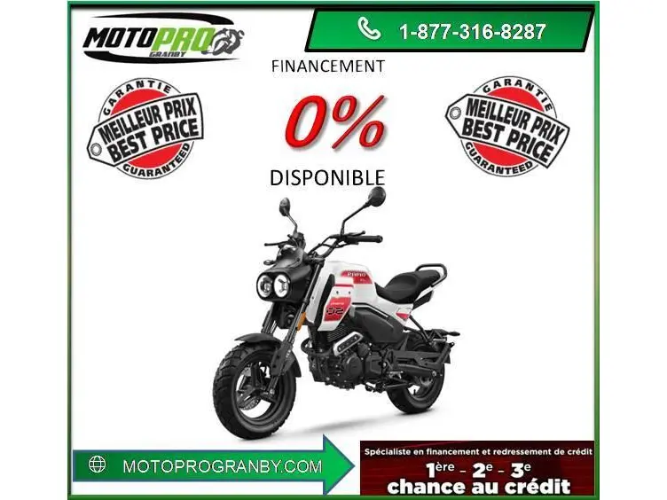 2026 CFMOTO Papio papio CL papioCL 125 petite moto