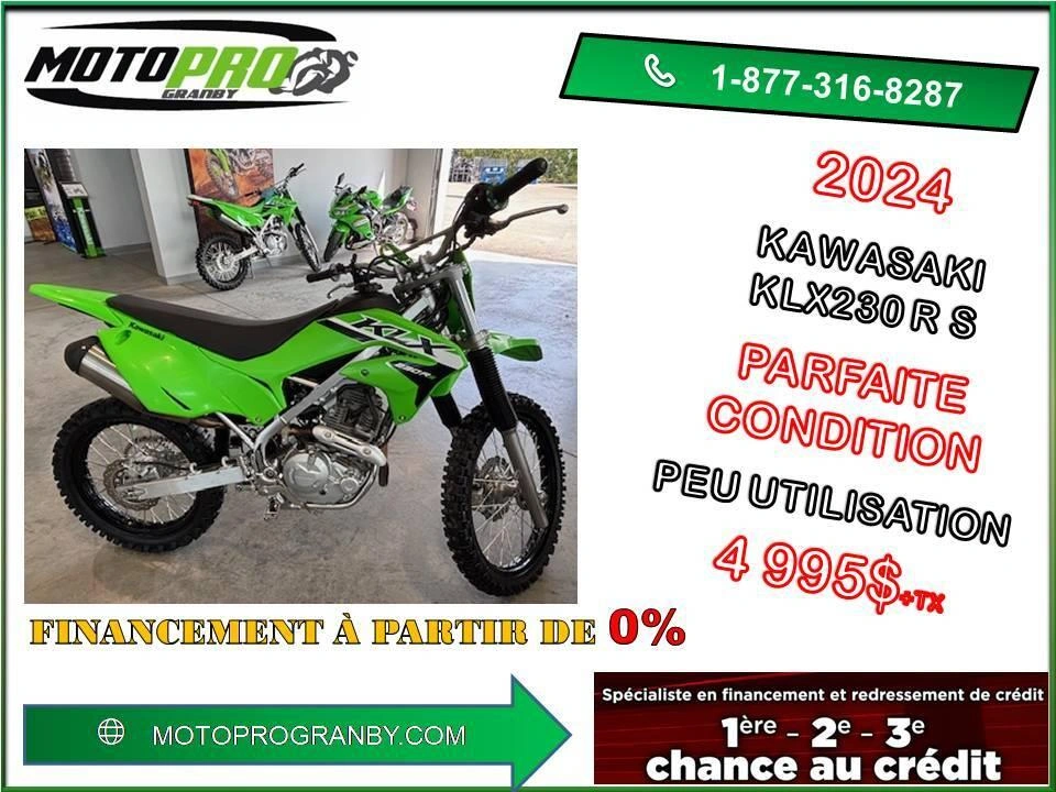 2024 Kawasaki Klx230r Klx230rs Klx 230rs Klx230 Rs 230r S 230 Rabaissé alt