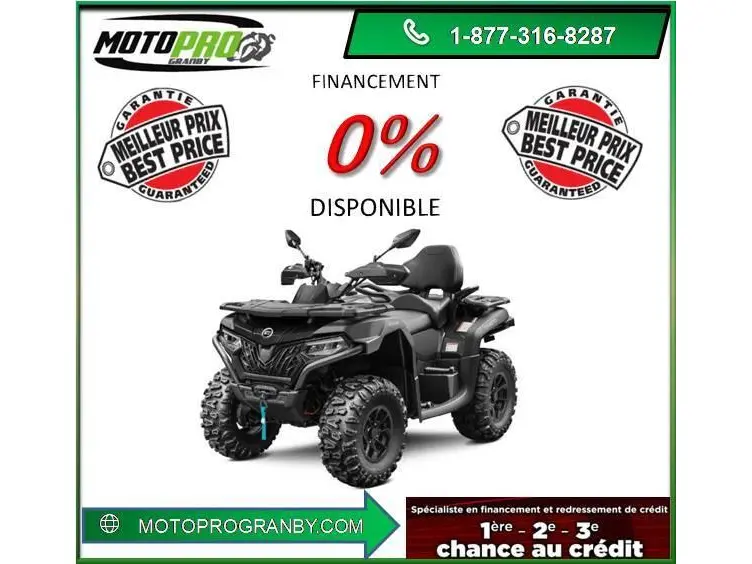2026 CFMOTO CFORCE 600 Touring CFORCE600 TOURING VRAI 2 PLACES