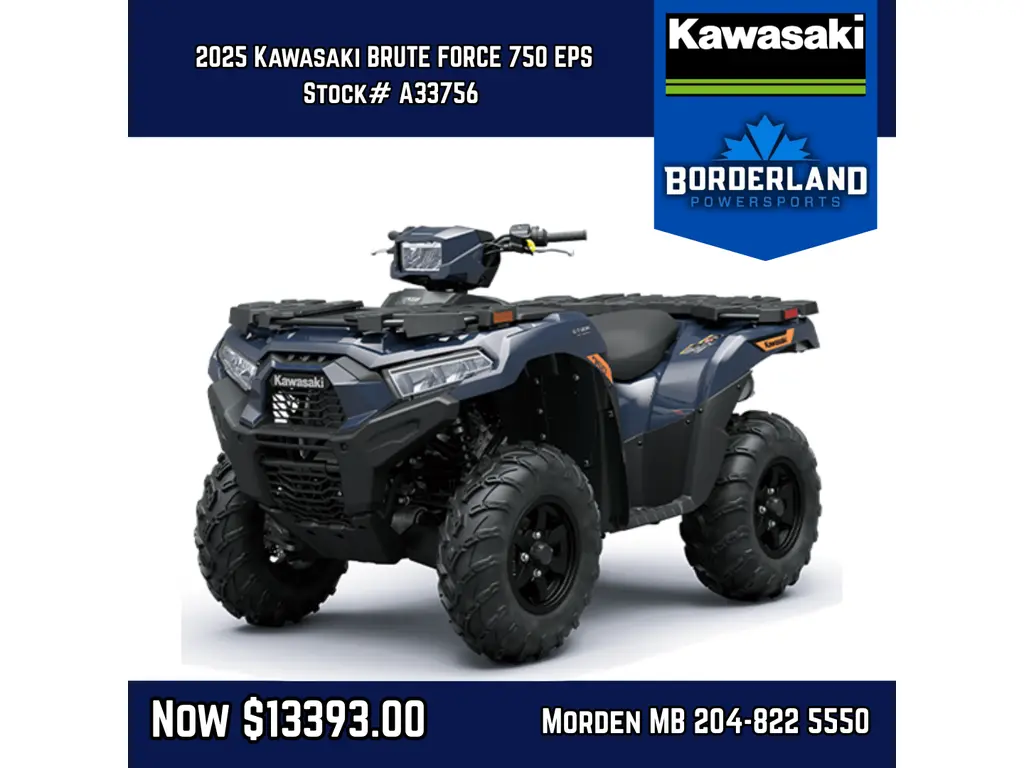 2025 Kawasaki BRUTE FORCE 750 EPS 