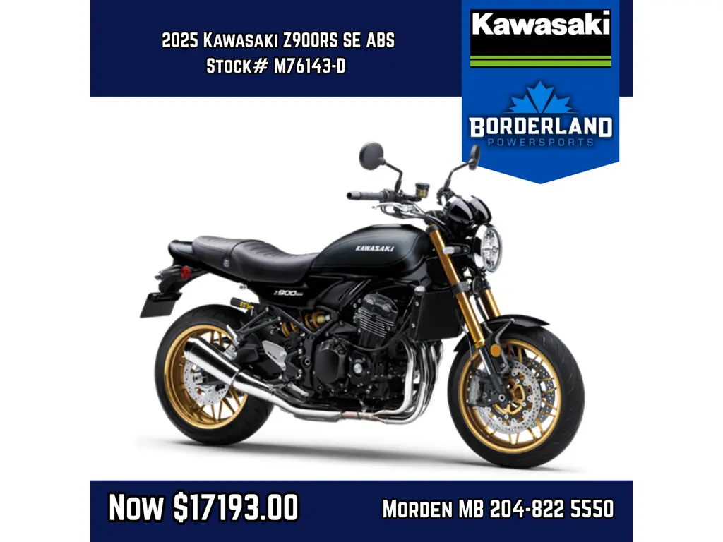 2025 Kawasaki Z900RS SE ABS 