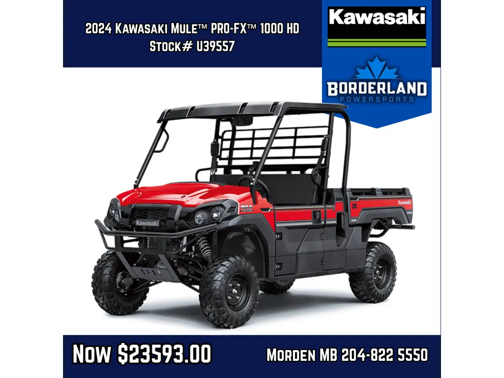 2024 Kawasaki Mule™ PRO-FX™ 1000 HD Edition 