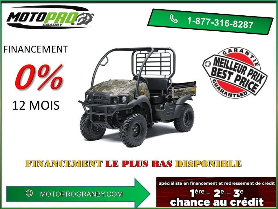 2025 Kawasaki Mule Sx Xc Camo Mule Sx Xc Fi Camouflage Camo alt