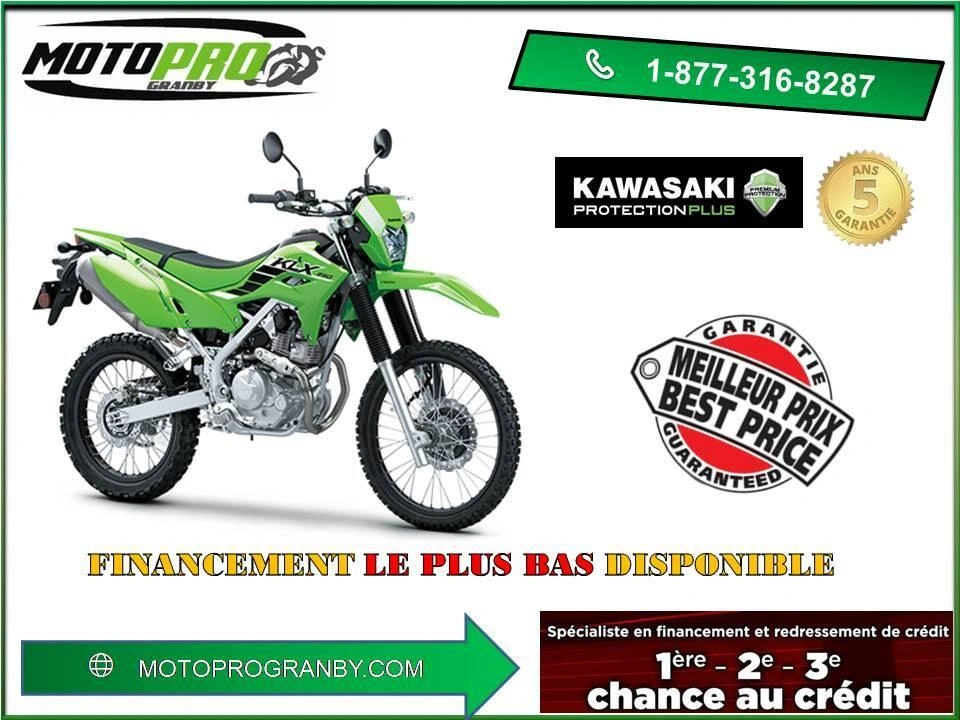 2025 Kawasaki Klx230 Klx230 Klx 230 Semi-route Semi-trail alt
