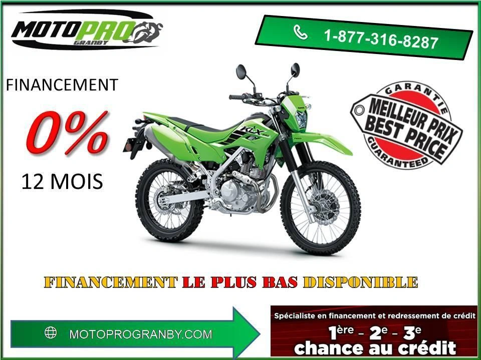 2025 Kawasaki Klx230 S Klx 230s Semi-route Siège Rabaissé Klx230s Klx230 alt
