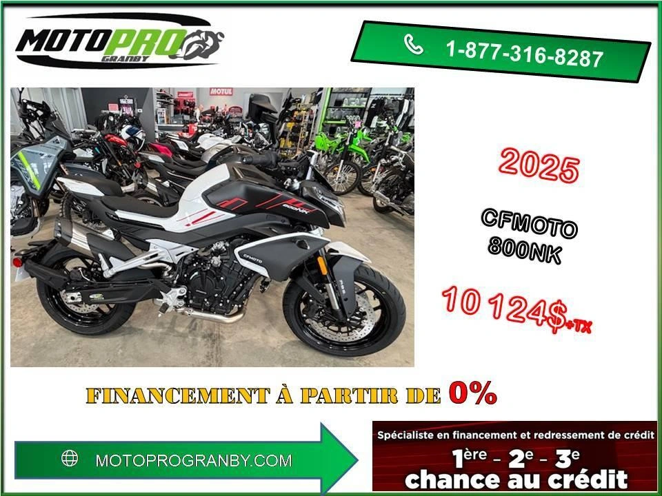 2025 Cfmoto 800nk 800nk 800 Nk Z Zr Financement 0% Disponible alt