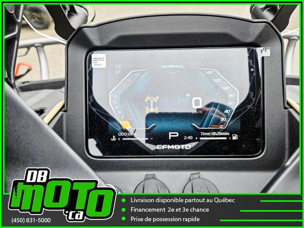 2026 Cfmoto Cforce 1000 Overland Eps Touring ** 0% D'intérêt Disponible ** alt
