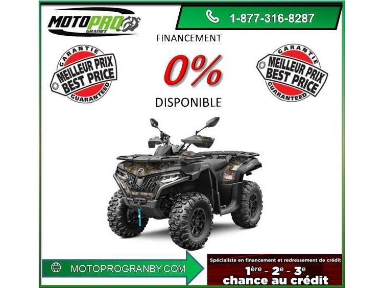 2026 Cfmoto Cforce 600 Cforce600 Cf Moto Cforce 600 Eps Camo Camouflage alt