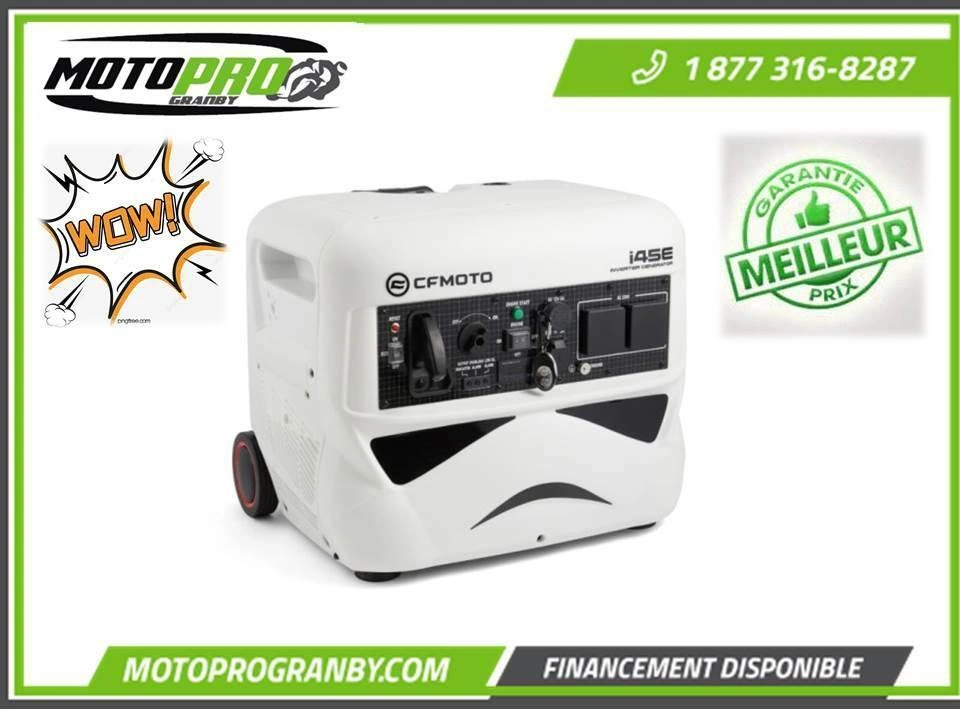 Cfmoto Génératrice Génératrice Inverter Cfmoto - Lh45i-e - 4500w - No 2024 alt