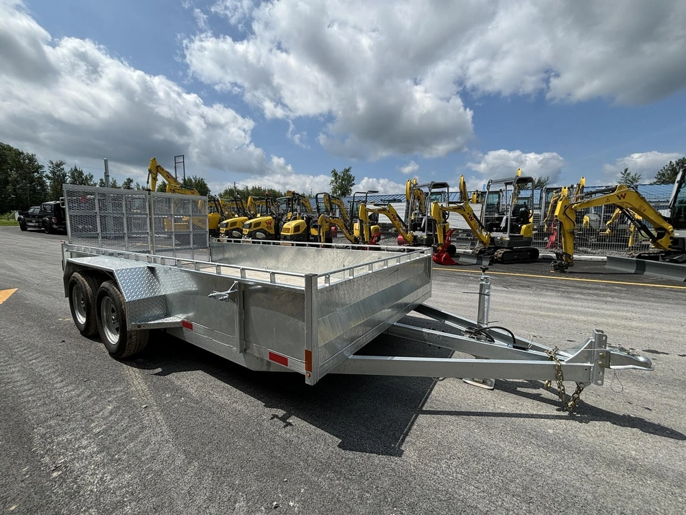 2026 Unitrail Utilitaire 7x16 Tandem Galvanisée alt