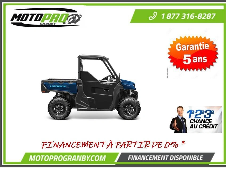 2025 Cfmoto Uforce 1000 Eps Lx Uforce1000 Vrai 3 Places Superbe Machine alt