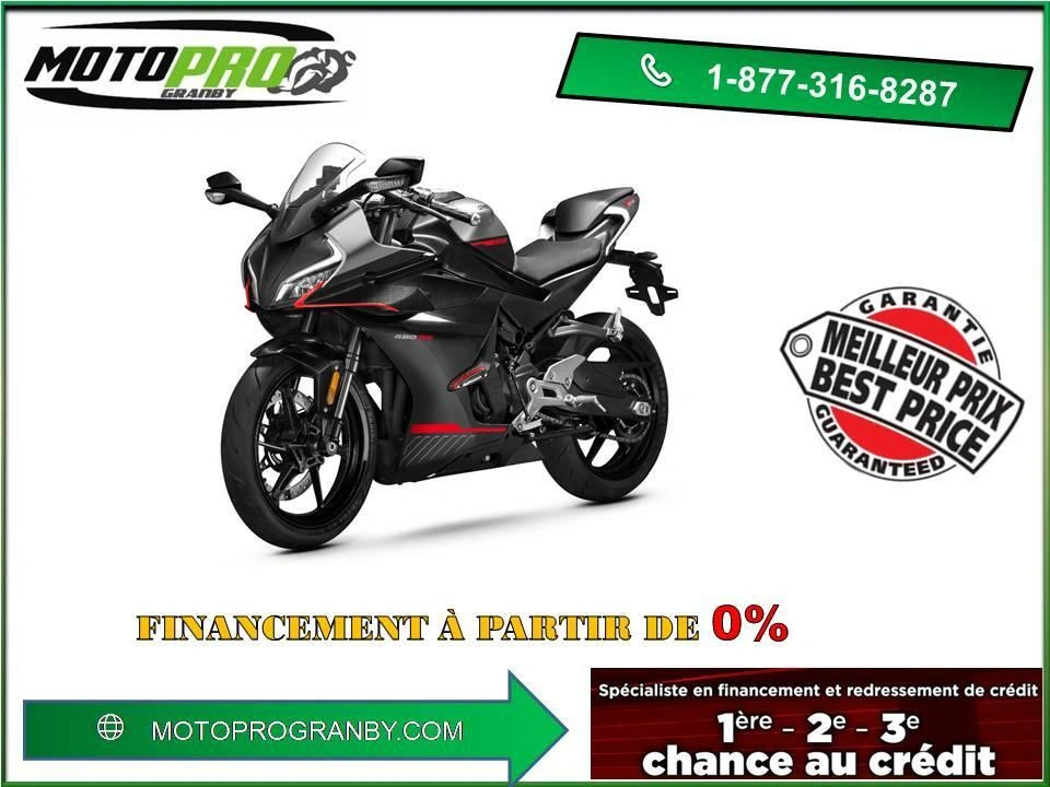 2025 Cfmoto 450ss 450 Ss 450ss Ninja Financement 0% Disponible alt