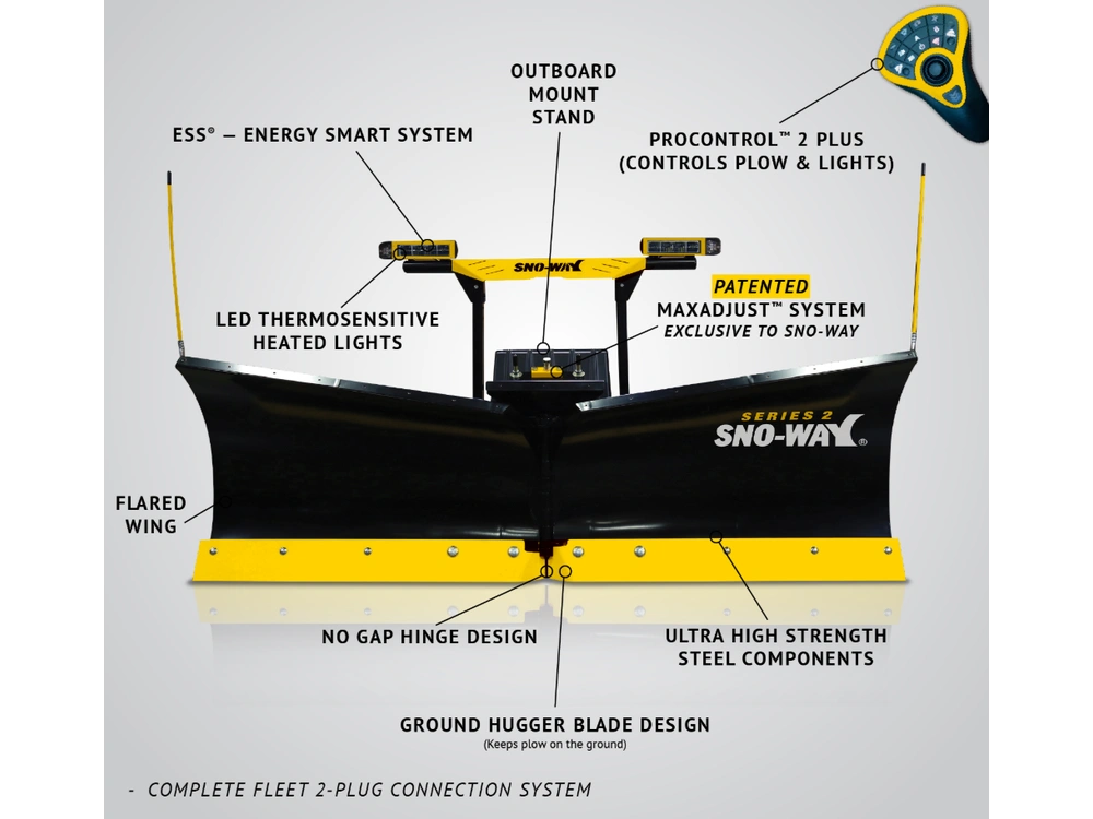 2025 Sno-way 26v Series 2 - 8' alt