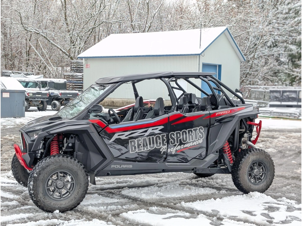 2025 Polaris Rzr Pro Xp 4 Ultimate - Onyx Black Modèle Démo | Plus De 6000$ D'équipement Essai Possible | Accessoires En Sus alt