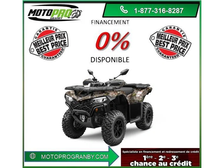 2026 Cfmoto Cforce 500 Cforce400 Cforce 400 Eps Vtt Camo Camouflage alt