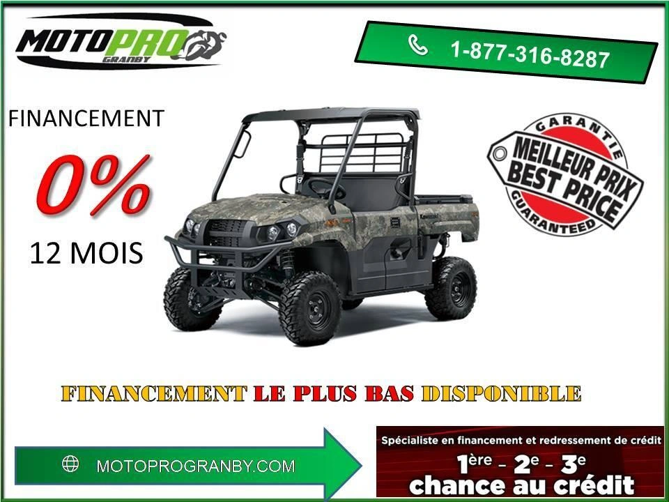 2026 Kawasaki Mule Pro-mx Eps Camo Mule Pro-mx Mulepromx Mule Promx Camouflage Eps alt