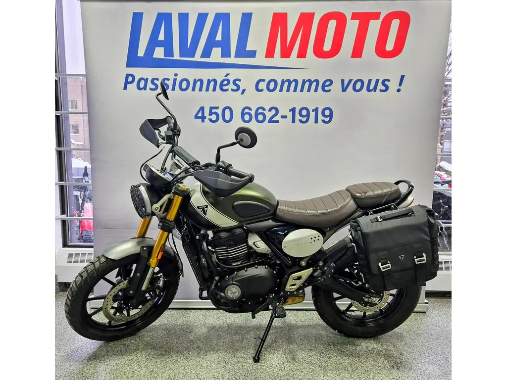 2025 TRIUMPH SCRAMBLER 400X
