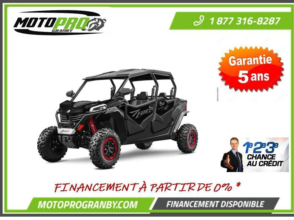 2025 Cfmoto Zforce 950 Sport Zforce950 1000cc Sport-4 Sport 4 Passagers alt